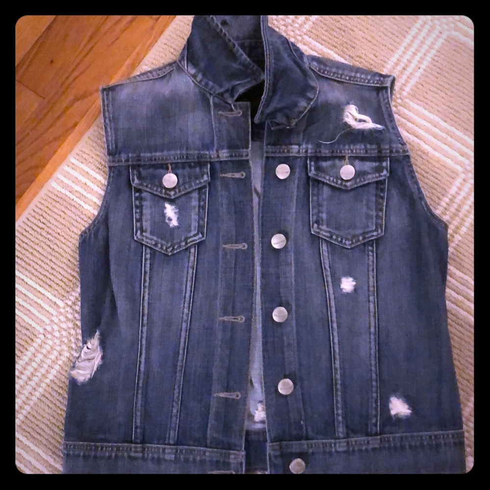 Size small Greywire denim vest